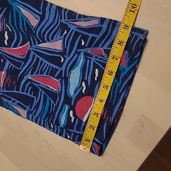 NWOT TALBOTS 100% Cotton Sailboat Themed Coastal Pants with Pockets - Picture 13 of 15